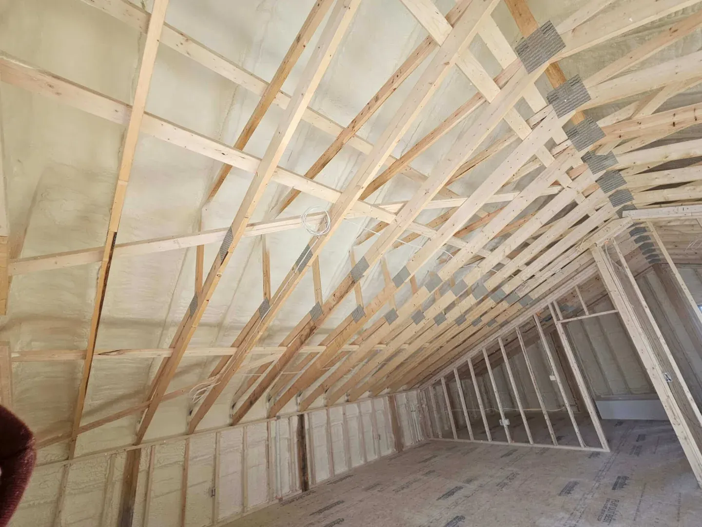 Spray foam insulation work in Fort Mill, South Carolina